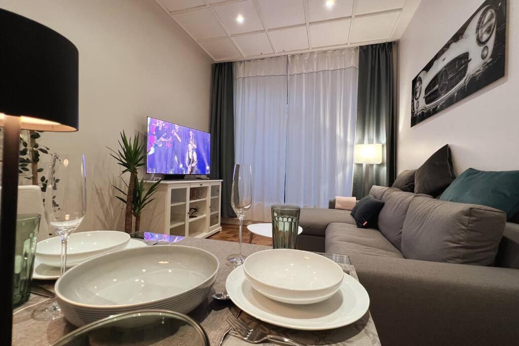 Soul-apartment Terrasse Privat-parkplatz Boxspringbett 55zoll Tv Wlan Apartment Leipzig